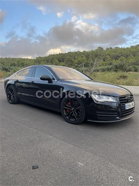 Usado Audi A7 Sportback 313 CV (230 kW) 2014 Negro Utilitario