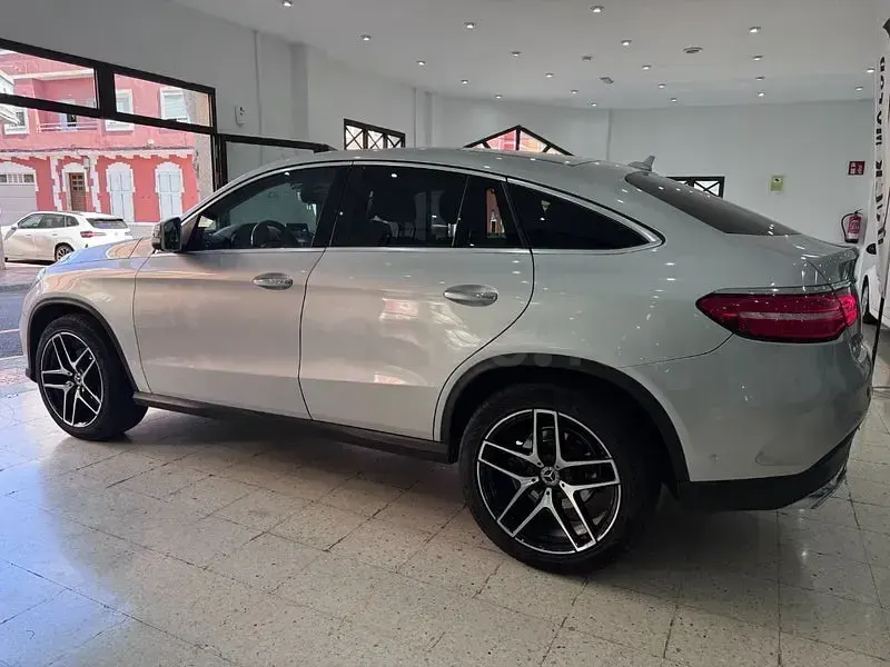 Usado Mercedes GLE350 258 CV (189 kW) 2018 Gris / plata Coupe