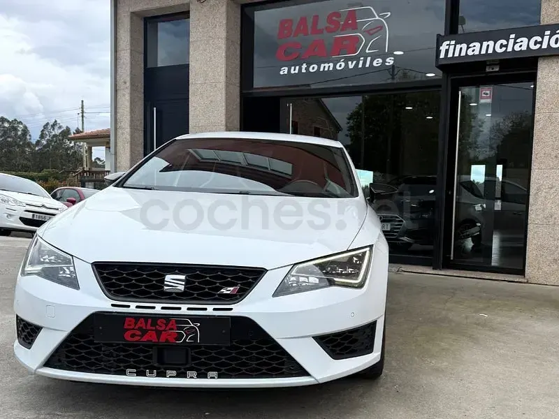 Usado Seat Leon CUPRA 290 CV (213 kW) 2016 Blanco Berlina