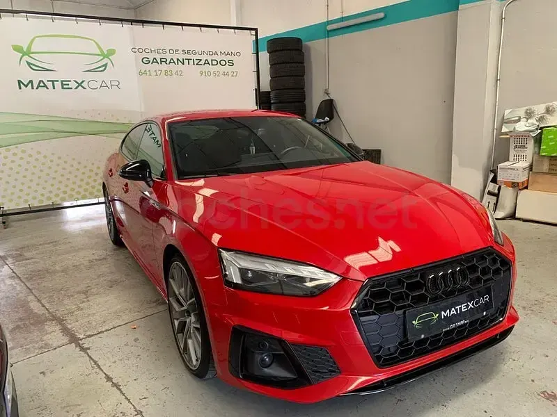 Usado Audi A5 Sportback Premium 204 CV (150 kW) 2022 Rojo Utilitario