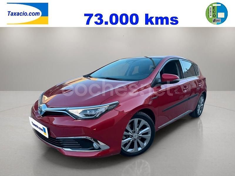 Granate Usado 2016 Toyota Auris Hybrid Advance Berlina | 13.900 € (Buen precio) - Imagen 1/4