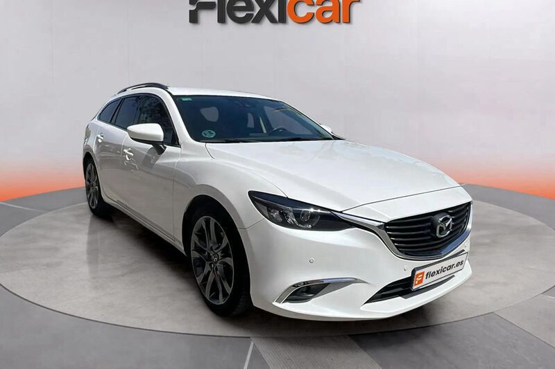Blanco Usado 2015 Mazda 6 Luxury Familiar | 11.290 € (Buen precio) - Imagen 1/4