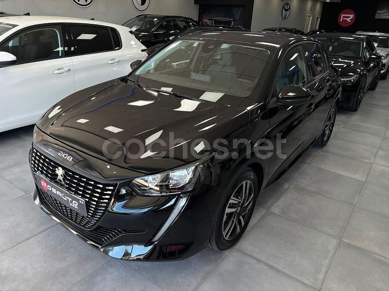 Negro Usado 2022 Peugeot 208 Allure Utilitario | 15.300 € (Precio justo) - Imagen 1/4