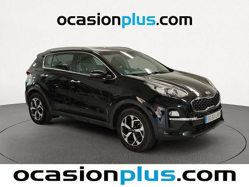 Usado Kia Sportage 136 CV (100 kW) 2021 Negro SUV