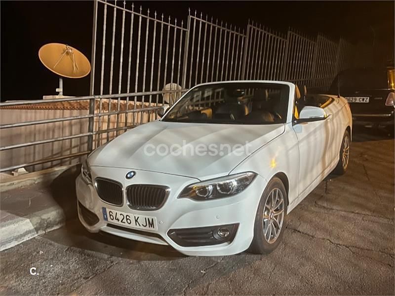 Usado BMW 218 136 CV (100 kW) 2018 Blanco Descapotable
