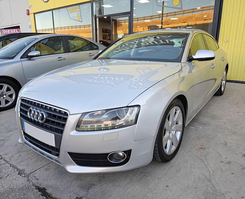 Usado Audi A5 Sportback 190 CV (139 kW) 2009 Gris Utilitario