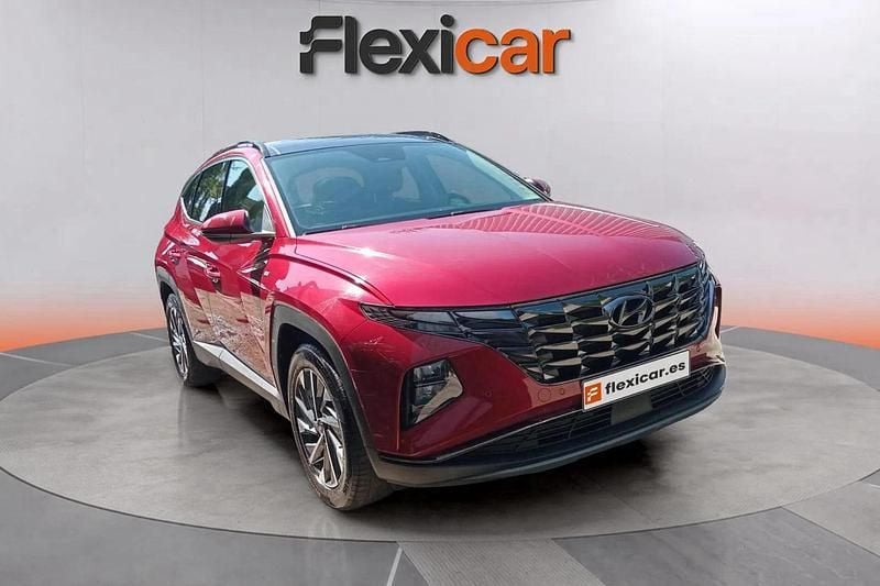 Rojo Usado 2023 Hyundai Tucson N Line SUV | 24.290 € (Precio justo) - Imagen 1/4