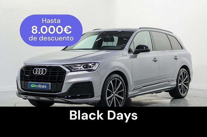 Gris Usado 2021 Audi Q7 SUV | 53.990 € (Un poco caro) - Imagen 1/4