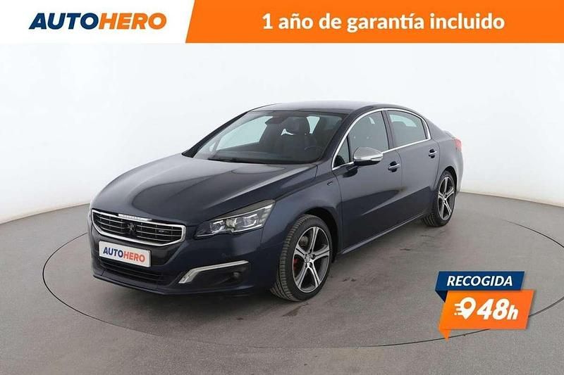 Azul Usado 2015 Peugeot 508 GT Berlina | 13.399 € (Precio justo) - Imagen 1/4