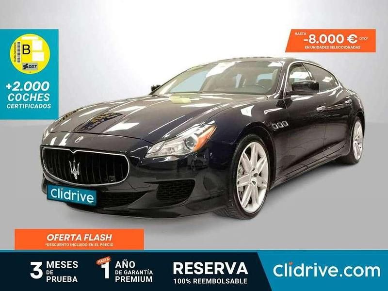 Azul Usado 2016 Maserati Quattroporte Berlina | 29.390 € (Buen precio) - Imagen 1/3