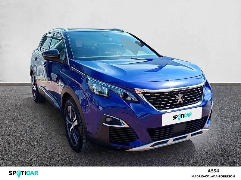 Usado Peugeot 3008 GT-line 130 CV (95 kW) 2018 Azul SUV