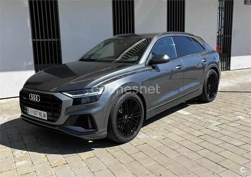 Usado Audi Q8 286 CV (210 kW) 2019 Gris / plata SUV