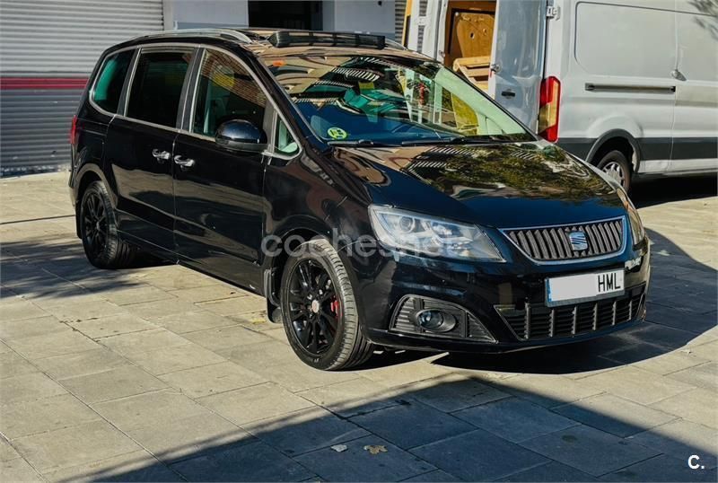 Usado Seat Alhambra Ecomotive 140 CV (102 kW) 2012 Negro Monovolumen
