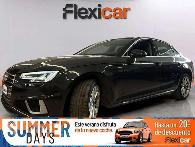 Negro Usado 2019 Audi A4 S-line plus Berlina | 21.090 € (Buen precio) - Imagen 1/4