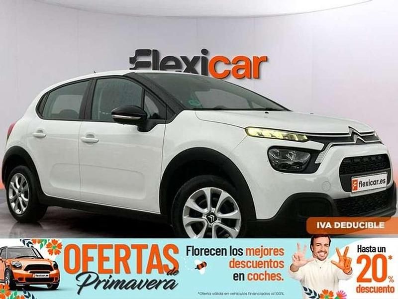 Usado Citroën C3 Live 102 CV (75 kW) 2021 Blanco Utilitario