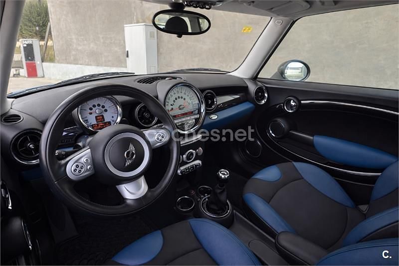 Usado Mini Cooper D 110 CV (80 kW) 2008 Azul Utilitario