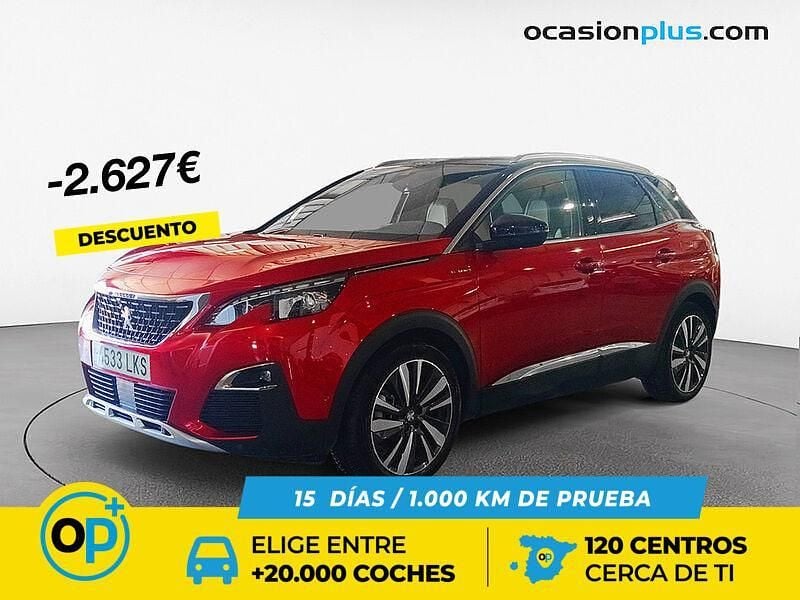 Rojo Usado 2020 Peugeot 3008 GT SUV | 28.900 € - Imagen 1/4