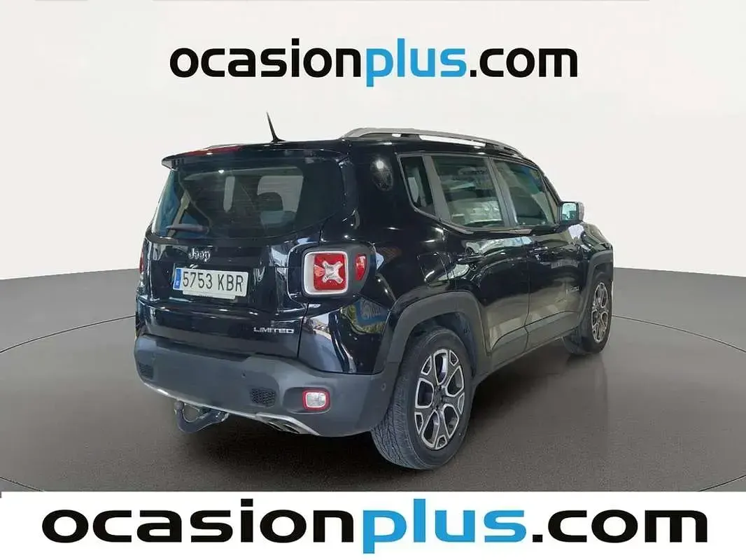 Usado Jeep Renegade Limited 140 CV (102 kW) 2017 Negro SUV