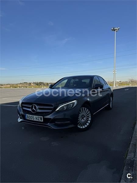 Usado Mercedes C220 Elegance 170 CV (125 kW) 2014 Gris / plata Berlina