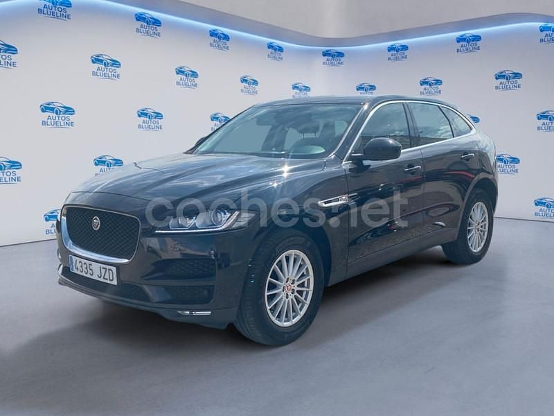 Negro Usado 2017 Jaguar F-Pace Portfolio SUV | 16.999 € (Buen precio) - Imagen 1/4