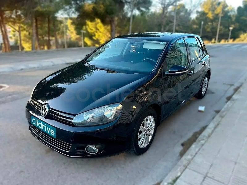 Usado VW Golf VII Advance 105 CV (77 kW) 2012 Negro Familiar