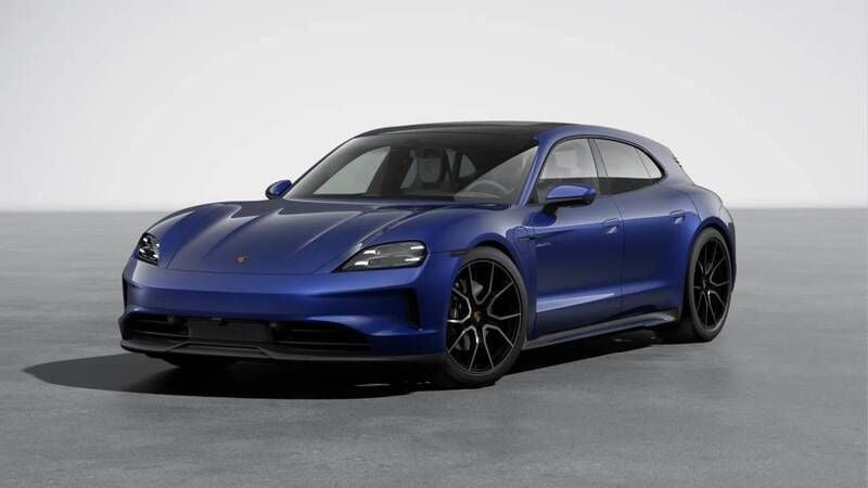 Azul gentian metalizado Nuevo 2024 Porsche Taycan Sport Turismo Berlina | 129.700 € (Super precio) - Imagen 1/4