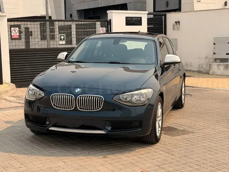 Usado BMW 116 136 CV (100 kW) 2012 Azul Utilitario