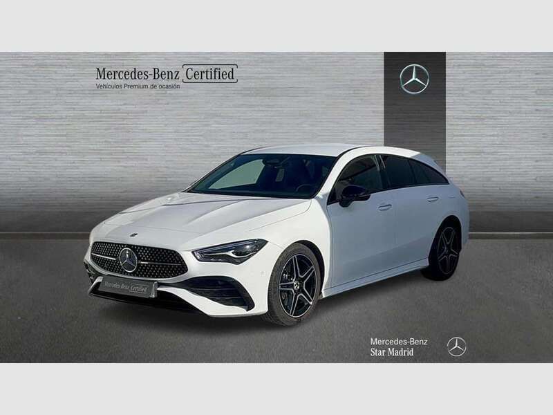 Blanco Usado 2024 Mercedes CLA200 Shooting Brake Familiar | 35.595 € (Buen precio) - Imagen 1/4