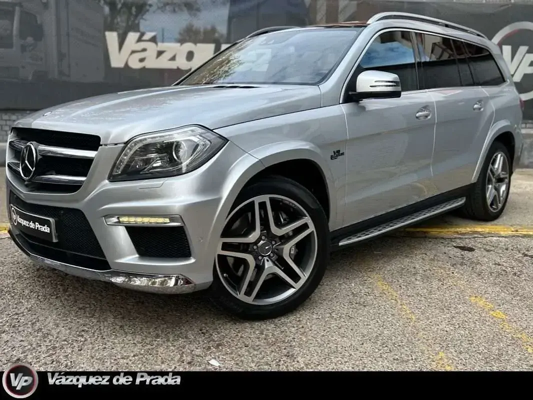 Usado Mercedes GL63 AMG AMG 557 CV (409 kW) 2014 Gris SUV
