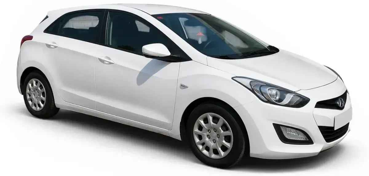 Usado Hyundai i30 99 CV (72 kW) 2014 Blanco