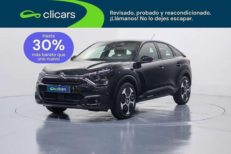 Usado Citroën C4 Feel 101 CV (74 kW) 2021 Negro Utilitario