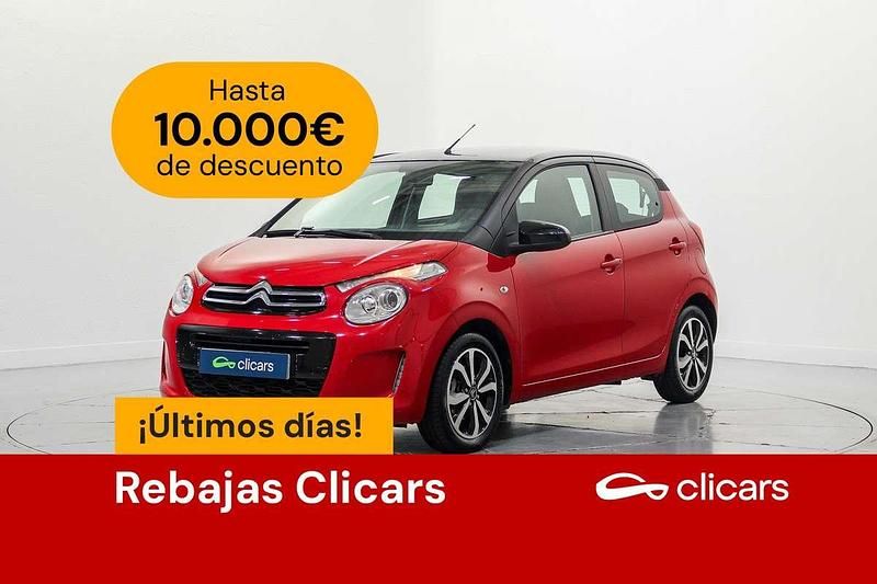 Rojo Usado 2018 Citroën C1 PureTech Utilitario | 6690 € (Precio justo) - Imagen 1/4