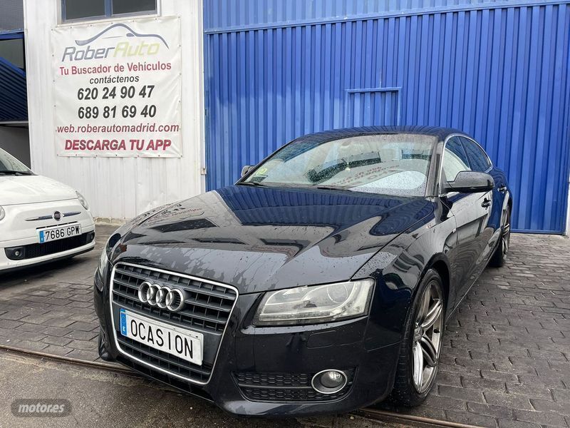 Usado Audi A5 Sportback S-Line 2010 Negro Utilitario