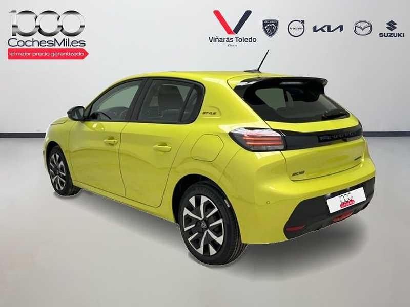 Nuevo Peugeot 208 Style 110 CV (80 kW) 2025 Amarillo Utilitario
