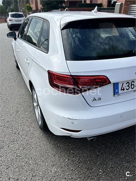 Usado Audi A3 Design 110 CV (80 kW) 2016 Blanco Berlina