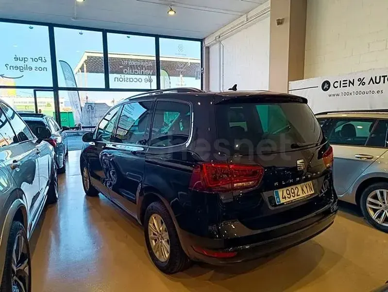 Usado Seat Alhambra Style 150 CV (110 kW) 2019 Negro Monovolumen