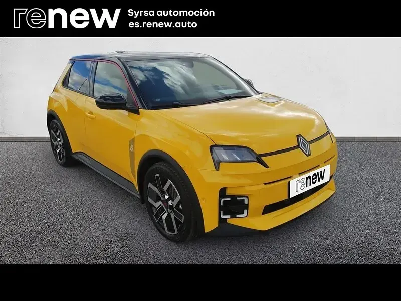 Usado Renault R5 Techno 110 kW (150 CV) 2025 Amarillo Utilitario