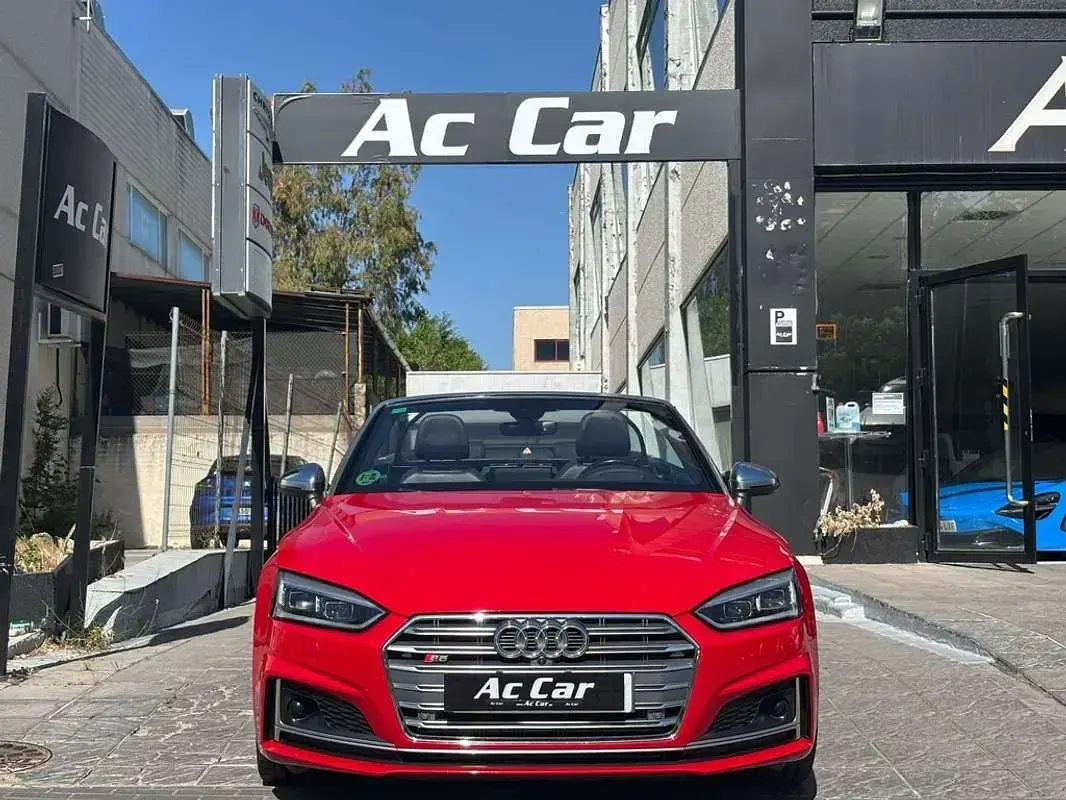 Usado Audi S5 Cabriolet 354 CV (260 kW) 2017 Rojo Descapotable