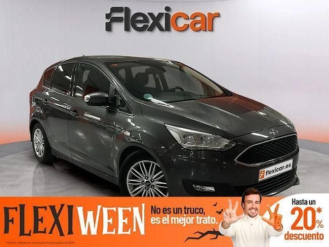 Gris Usado 2017 Ford C-MAX Trend+ Monovolumen | 11.490 € (Precio justo) - Imagen 1/4