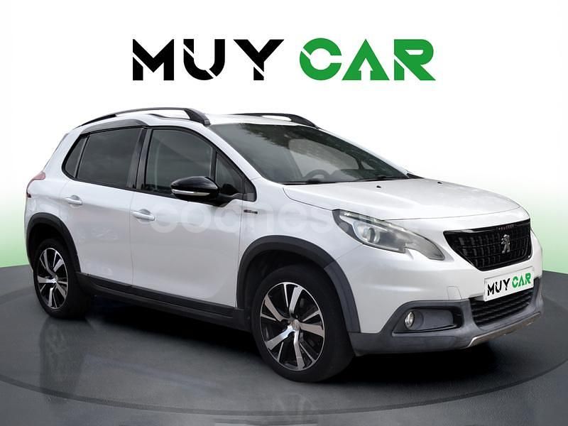 Blanco Usado 2017 Peugeot 2008 GT-line SUV | 9490 € (Buen precio) - Imagen 1/4
