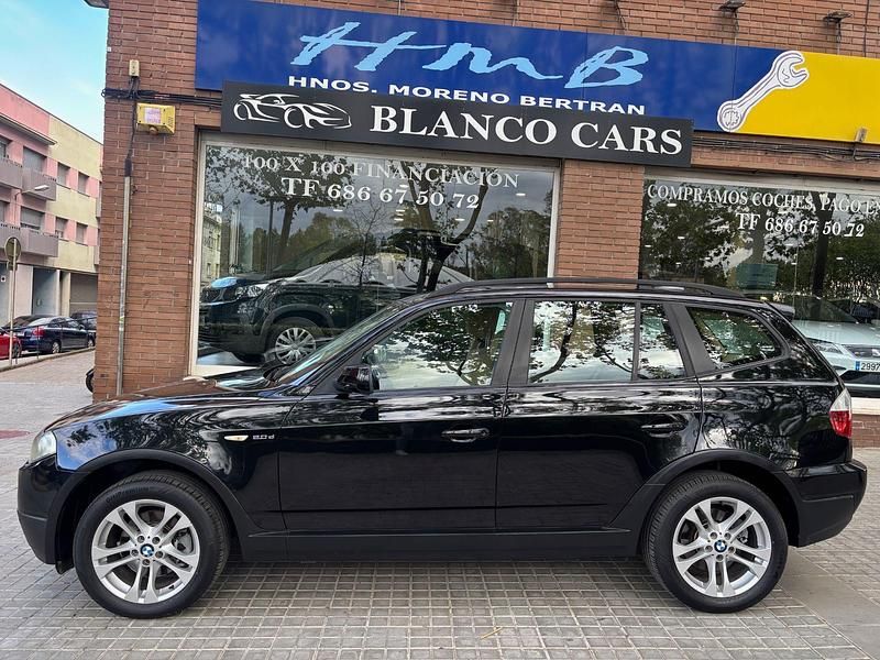 Usado BMW X3 177 CV (130 kW) 2009 Negro SUV