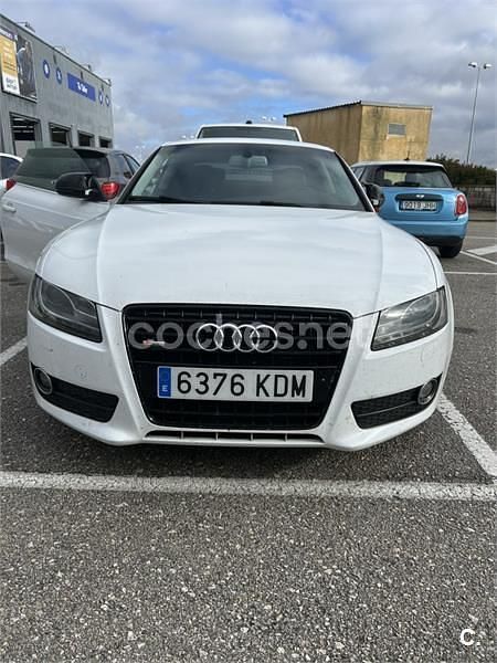 Usado Audi A5 190 CV (139 kW) 2008 Blanco Coupe