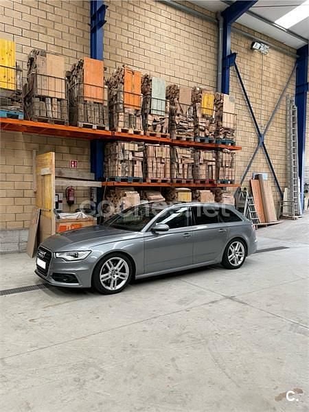 Usado Audi A6 245 CV (180 kW) 2011 Gris / plata Familiar