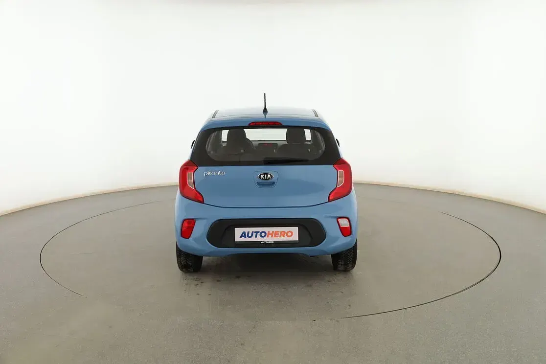 Usado Kia Picanto Plus 67 CV (49 kW) 2018 Azul Utilitario