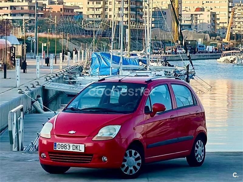 Usado Chevrolet Matiz SX 65 CV (47 kW) 2005 Rojo Utilitario