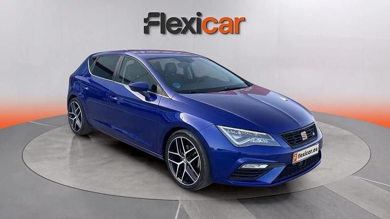Usado Seat Leon FR 150 CV (110 kW) 2019 Azul Berlina