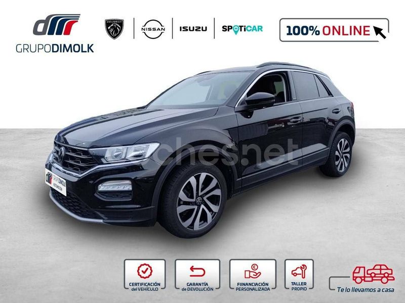 Usado VW T-Roc Advance 115 CV (84 kW) 2021 Negro SUV