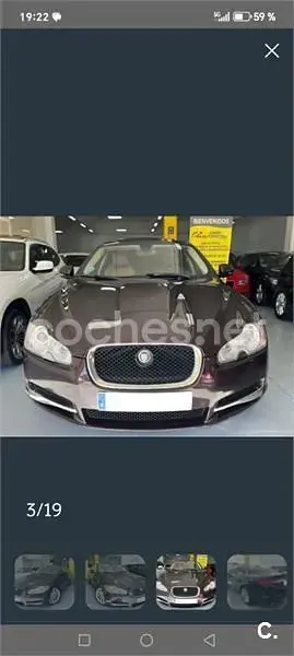 Usado Jaguar XF Premium Luxury 207 CV (152 kW) 2009 Negro Berlina