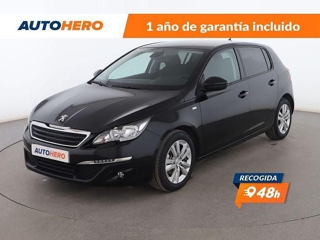 Usado Peugeot 308 Style 121 CV (88 kW) 2017 Negro Berlina