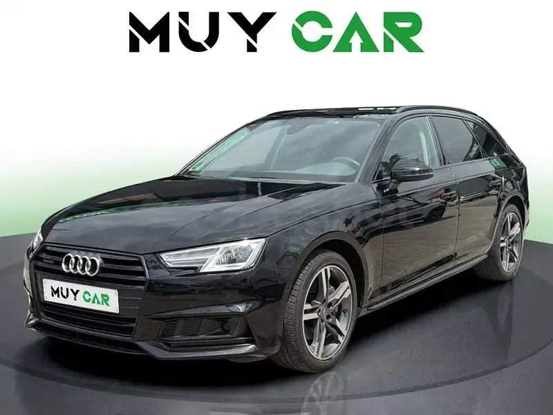 Usado Audi A4 S-Line 190 CV (139 kW) 2017 Negro Familiar